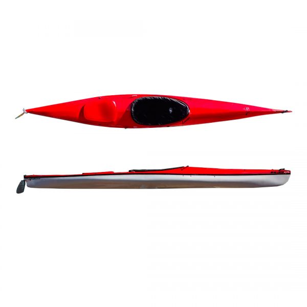 Kayak de competición modelo Lacar TEAM marca M&G en KayakUshuaia